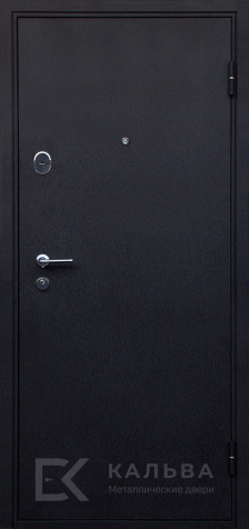 Фото «Металлическая дверь белая с зеркалом для квартиры №97»