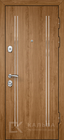 Фото «Входная черная фрезеровка внутри дуб с вставками №37»